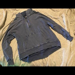 Oversized Half Zip American Eagle Hoodie